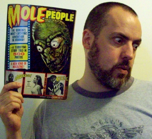 A man proud of his Mole People heritage.